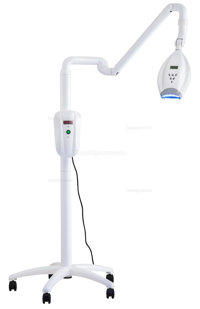 KC-768 LED Dental Bleaching Lampe Zahnwei&szlig;licht Riemenscheiben mit 8 blauen LED + 3 lila LED